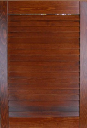 Persiana Standard Aperta colorata e lucidata su richiesta